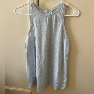 LULULEMON All Tied Up Tank Size 4 Light Blue